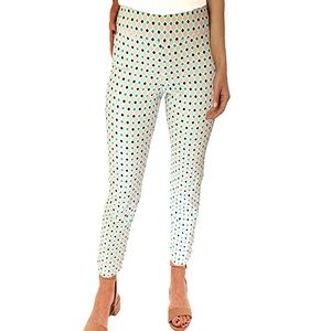 Krazy Larry Sea Diamonds Geometric Print Leggings size 0